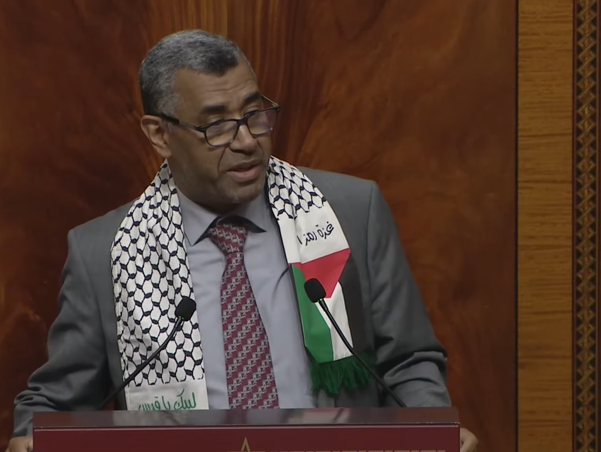 بووانو ردا على الرئيس الفرنسي: المقاومة الفلسطينية حركة تحرر وطنية والمغاربة ملكا وشعبا مع فلسيطن 
